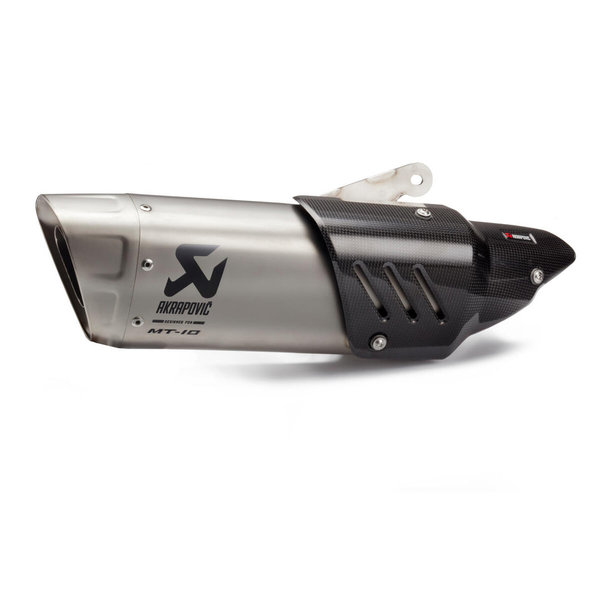 Yamaha MT-10 Akrapovic Slip-On-Schalldämpfer aus Titan ABE 90798-34001 2016 - 2021