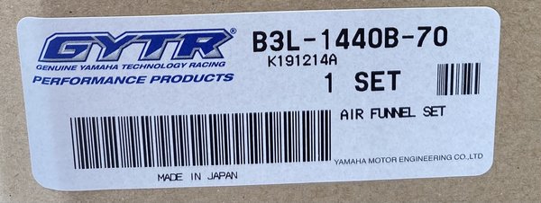 AIR FUNNEL SET, GYTR Ansaugtrichtersatz Factory Racing Yamaha YZF-R1 RN65 2020-2022