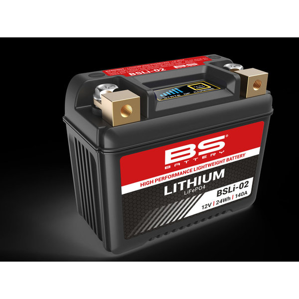 BS BATTERY Batterie LITHIUM BSLI02 YZF-R1 2015 - 2023 YZF-R6  2017-