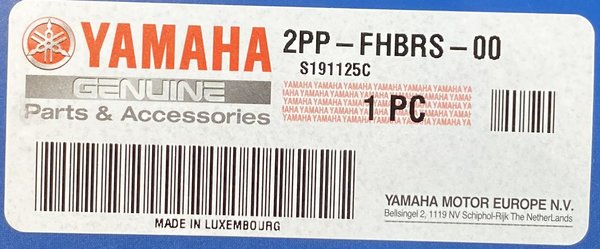 Original Yamaha Billet Lenker-Riser Tracer 900 2017 - 2PP-FHBRS-00