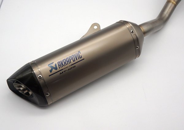 Akrapovic Auspuffanlage (EU5) Yamaha MT-125 ab 2021 (Titanium)