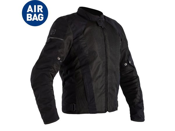 RST F-Lite Airbag Jacke Textil Schwarz Herren