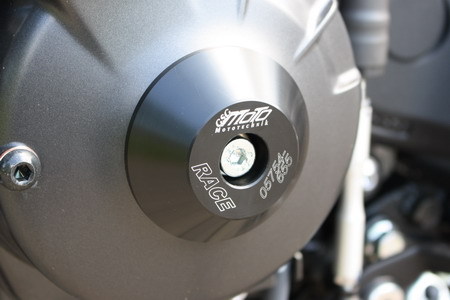 GSG Motorschutz links Yamaha MT09/Tracer9 /GT ab Modell 2021 Sturzpad