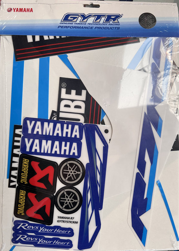 Yamaha R7 2021- GYTR Aufklebersatz GYT-R7STI-CK Sticker Kit YZF-R7