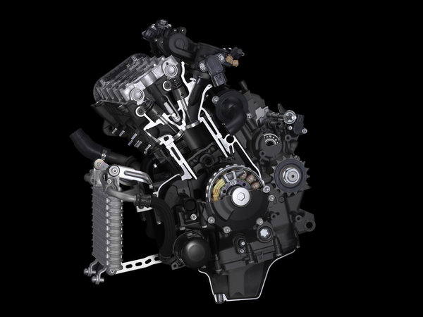 Yamaha R1 RN65 Motor, GYTR SPARE ENGINE YZF-R1 2020-2023 incl. throttle bodies, B3L-100E0-00-RC